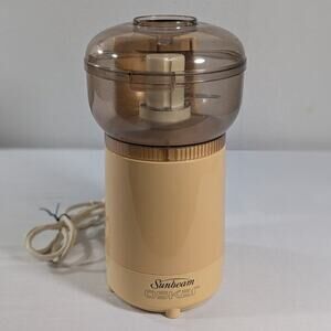 Sunbeam Oskar 14081 Food Processor Chopper - Beige (Tested)